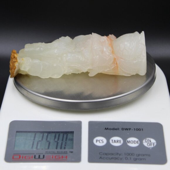 Antique Chinese Soapstone Sculpture - God of Wealth - Picture 11 of 12